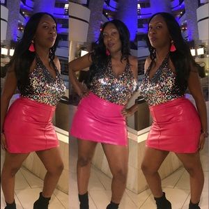 Sequin bodysuit 💙💚💛🧡💜❤️